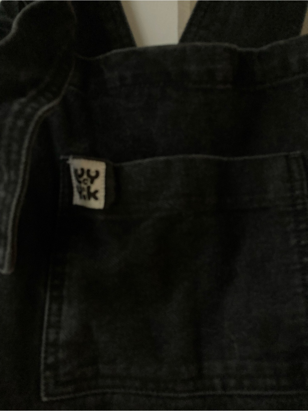 NWT Lucy & Yak | Black Denim Women's Overalls - Casual Relaxed Fit - Picture 5 of 12